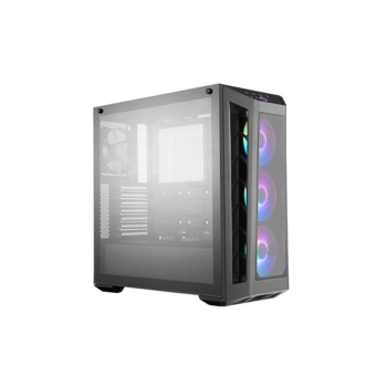 Корпус без БП Корпус без БП/ Cooler Master MasterBox MB530P, 2xUSB3.0, 2xUSB2.0, 1x120 Fan, 3x120RGB fan, w/o PSU, Black, ATX