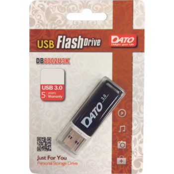 Флеш Диск Dato 16Gb DB8002U3 DB8002U3K-16G USB3.0 черный