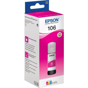 EPSON C13T00R340 Контейнер с пурпурными чернилами для L7160/7180, 70 мл. (cons ink)