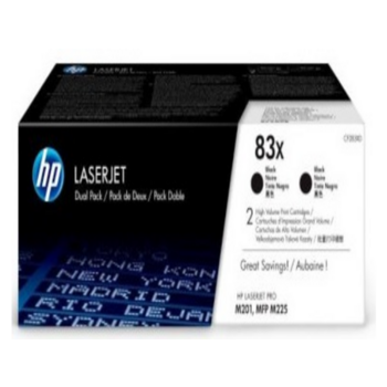 Картридж Cartridge HP 83X для HP LJ Pro MFP M125/ M127 (2 х 2 200 стр.), черный, упаковка из 2 шт.