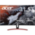 LCD Acer 31.5" ED323QURAbidpx Черный Красный {VA 2560x1440 144Hz 4ms 16:9 250cd 3000:1 DisplayPort DVI HDMI Audioout FreeSync Curved}