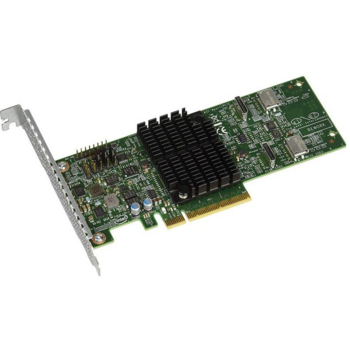 Плата расширения шины PCI-E 4-Port PCIe Gen3 x8 Switch AIC AXXP3SWX08040, Connects 4x NVMe drives.