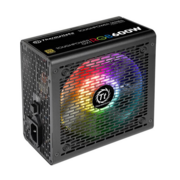 Блок питания Thermaltake ATX 600W Toughpower GX1 RGB 80+ gold (24+4+4pin) APFC 120mm fan color LED 8xSATA RTL