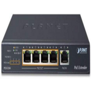 PoE расширитель PoE расширитель/ PLANET 1-Port 60W Ultra PoE to 4-Port 802.3af/at Gigabit PoE Extender