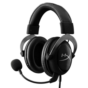 Наушники с микрофоном HyperX Cloud II черный/серый 1м мониторные оголовье (KHX-HSCP-GM)