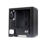 Корпус Zalman S2 черный без БП ATX 7x120mm 2xUSB2.0 1xUSB3.0 audio bott PSU