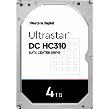 Жесткий диск WD Original SATA-III 4Tb 0B35950 HUS726T4TALA6L4 Server Ultrastar DC HC310 512N (7200rpm) 256Mb 3.5"