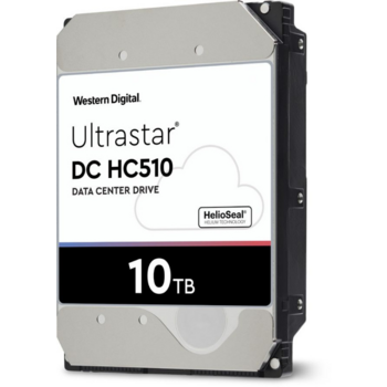 Жесткий диск WD Original SATA-III 10Tb 0F27606 HUH721010ALE604 Server Ultrastar DC HC510 (7200rpm) 256Mb 3.5"