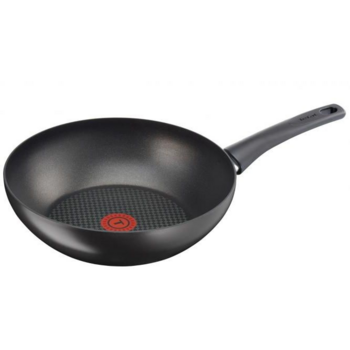 Сковорода ВОК (WOK) Tefal Everest C6361902 круглая 28см ручка несъемная (без крышки) черный (2100102653)