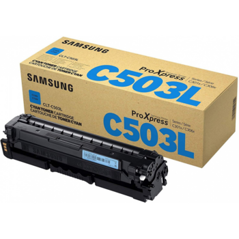 Картридж лазерный Samsung CLT-C503l SU016A голубой (5000стр.) для Samsung C3010/C3060
