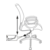 Кресло Бюрократ CH-599AXSL спинка сетка черный TW-32K01 TW-11 крестовина хром