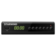 Ресивер DVB-T2 Starwind CT-280 черный