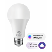 Умная лампа Digma DiLight E27 W1 E27 8Вт 850lm Wi-Fi