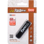 Флеш Диск Dato 64Gb DS2001 DS2001-64G USB2.0 черный