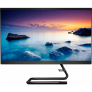 Моноблок Lenovo IdeaCentre A340-24IWL [F0E8000FRK] black 23.8" {FHD Cel 4205U/4Gb/1Tb/DVDRW/DOS/k+m}