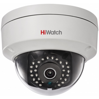 Видеокамера IP Hikvision HiWatch DS-I122 6-6мм цветная корп.:белый