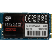 Накопитель SSD Silicon Power PCIe 3.0 x4 512GB SP512GBP34A80M28 M-Series M.2 2280