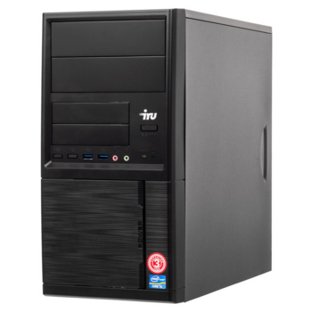 ПК IRU Office 311 MT Cel G3930 (2.9)/4Gb/500Gb 7.2k/HDG610/Free DOS/GbitEth/400W/черный