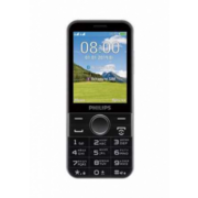 Мобильный телефон Philips E580 Xenium 64Mb темно-серый моноблок 2Sim 2.8" 240x320 2Mpix BT GSM900/1800 GSM1900 MP3 FM microSD max32Gb