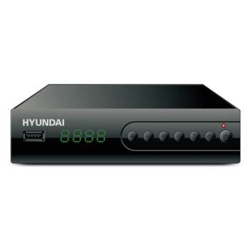 Ресивер DVB-T2 Hyundai H-DVB560 черный