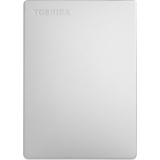 Внешние HDD и SSD Внешние HDD и SSD/ Portable HDD 2TB Toshiba Canvio Slim (Silver), Metal, USB 3.2 Gen1, 107x75x12.5mm, 149g /12 мес./