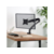 Кронштейн для мониторов Kromax OFFICE-8 черный (настольный для мон. 15"-34", max 2-8 кг, 6 ст св., нак. ±80°, пов. 360°) (24040)