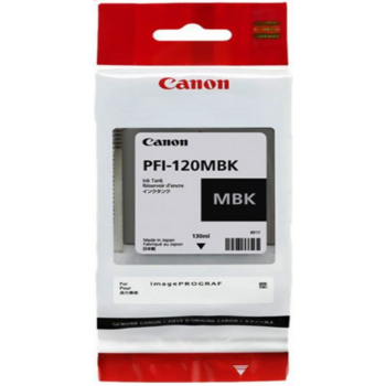 Картридж струйный Canon PFI-120 MBK 2884C001 черный матовый (130мл) для Canon imagePROGRAF TM-200/205