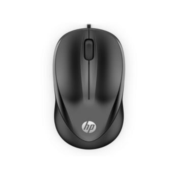 Манипулятор Mouse HP Wired Mouse 1000 (Black) cons