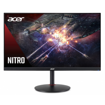 LCD Acer 27" Nitro XV272Pbmiiprzx черный {IPS 1920x1080 144Hz 1ms FreeSync 400cd 8bit(6bit+FRC) 178/178 1000:1 HDR DisplayHDR400 USB3.0 2xHDMI2.0 DisplayPort1.4 FreeSync 2x2W VESA}