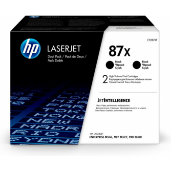 HP CF287XF/CF287XD Картридж, Black {LJ enterprise M506dn/M506x/M527dn/M527f/M527c (2 x 18000стр.)}