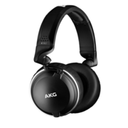 Наушники мониторы AKG K182 3м черный проводные (оголовье)