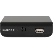 Ресивер DVB-T2 Harper HDT2-1030 черный