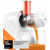 Соковыжималка шнековая Kitfort KT-1110-2 150Вт белый/оранжевый