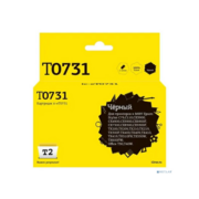T2 C13T07314A/C13T10514A Картридж (IC-ET0731) для Epson Stylus C79/C110/CX3900/CX4900/TX200/TX209, черный, с чипом