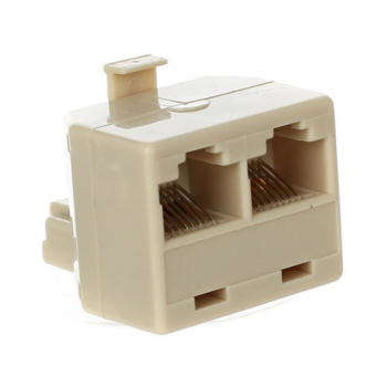 Переходник-разветвитель RJ-45 8P8C Plug <--> 2-8P8C Jack VCOM <VTE7714>