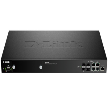 D-Link DWC-2000/A2A PROJ Беспроводной контроллер с 4 комбо-портами 100/1000Base-T/SFP, 2 USB-портами и 1 слотом расширения