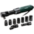 Гайковерт Metabo DRS 68 Set 1/2" 220л/мин зеленый/черный