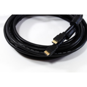 AOpen/Qust Кабель ACG511D-5M HDMI 19M/M+2 фильтра 1.4V+3D/Ethernet позолоченные контакты [6938510810441]