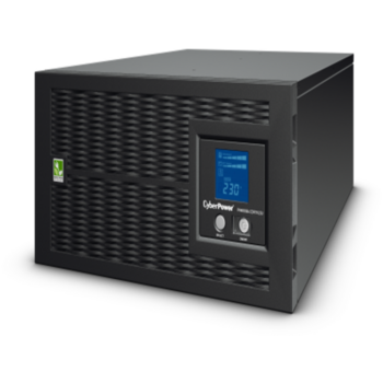 ИБП CyberPower PR6000ELCDRTXL5U, Rackmount, Line-Interactive, 6000VA/4500W, 8 IEC-320 С13, 2 IEC C19 розеток, 1 Hardwire 3-wire USB&Serial, RJ11/RJ45, SNMPslot, LCD дисплей, Black, 0.9х0.5х0.5м., 120кг. ИБП CyberPower PR6000ELCDRTXL5U, Rackmount, Line-Int