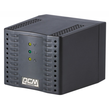 Стабилизатор напряжения Powercom TCA-1200 600Вт 1200ВА черный