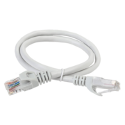 Патч-корд ITK PC01-C5EU-3M UTP RJ-45 вил.-вилка RJ-45 кат.5E 3м серый ПВХ (уп.:1шт)