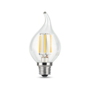 Лампа филам. Gauss Filament 5Вт цок.:E14 свеча 220B 2700K св.свеч.бел.теп. (упак.:10шт) (104801105)