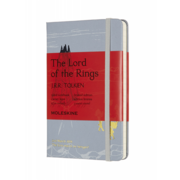 Блокнот Moleskine LIMITED EDITION LORD OF THE RINGS LELRMM710IS Pocket 90x140мм 192стр. линейка серый Isengard