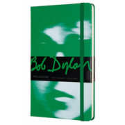 Блокнот Moleskine LIMITED EDITION BOB DYLON LEBDQP060A Large 130х210мм 240стр. линейка зеленый