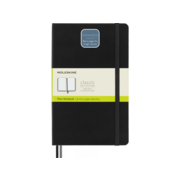 Блокнот Moleskine CLASSIC EXPENDED QP062EXP Large 130х210мм 400стр. нелинованный твердая обложка черный