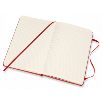 Блокнот Moleskine CLASSIC QP050F2 Medium 115x180мм 208стр. линейка твердая обложка красный