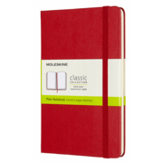 Блокнот Moleskine CLASSIC QP052F2 Medium 115x180мм 208стр. нелинованный твердая обложка красный