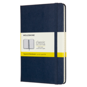 Блокнот Moleskine CLASSIC QP051B20 Medium 115x180мм 208стр. клетка твердая обложка синий