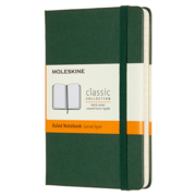 Блокнот Moleskine CLASSIC MM710K15 Pocket 90x140мм 192стр. линейка твердая обложка зеленый