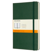 Блокнот Moleskine CLASSIC QP060K15 Large 130х210мм 240стр. линейка твердая обложка зеленый